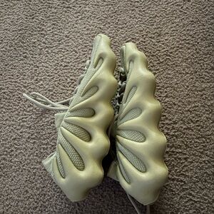 Yeezy Gray Sculptural Foam Sneakers